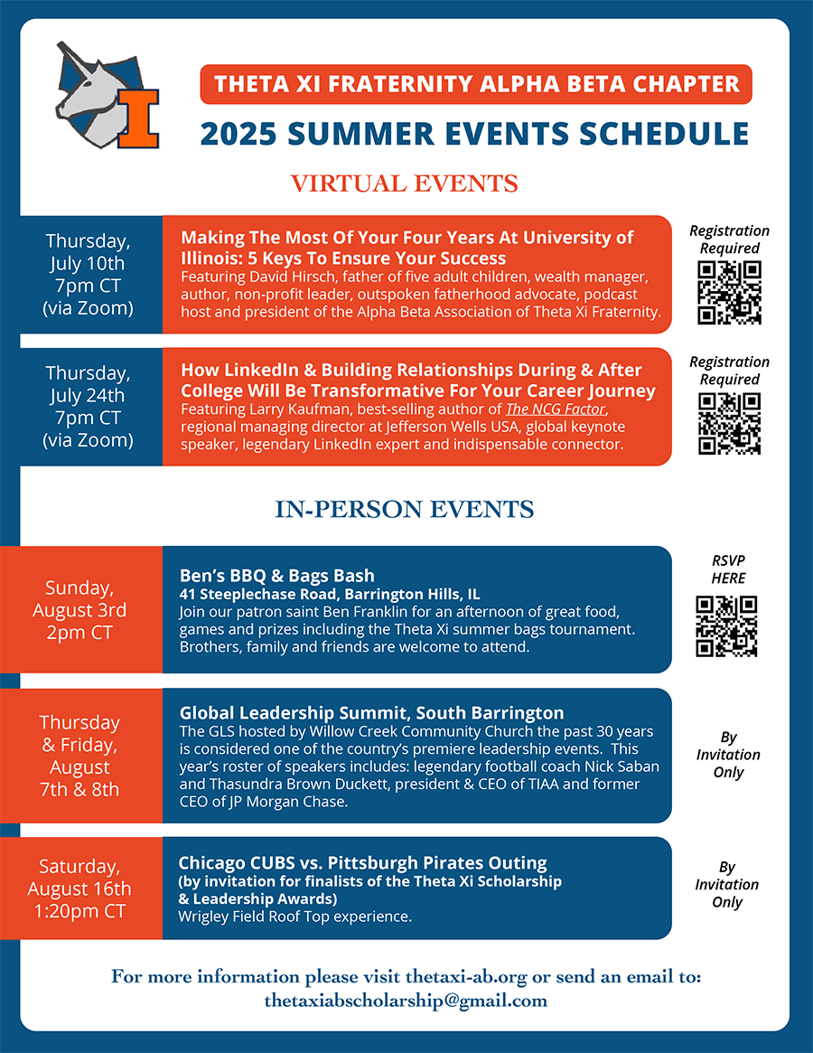 summer schedule